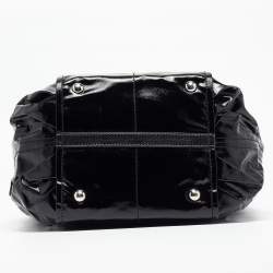 Tod's Black Coated Canvas G-Line Easy Sacca Tote