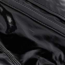 Tod's Black Coated Canvas G-Line Easy Sacca Tote