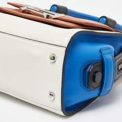 Tod's Tri Color Leather MIni Double T Tote
