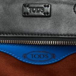 Tod's Tri Color Leather MIni Double T Tote