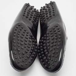 مملوكة مسبقًا Tod's Black Patent Leather Slip On Loafers Size 38
