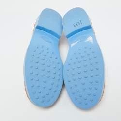 Pre Owned Tod's Brown Suede Donna Loafers Size 37