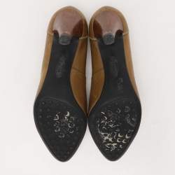 Tod's Green Leather Pumps Size 38.5
