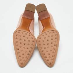 مملوكة مسبقًا Tod's Beige Suede Pointed Toe Pumps Size 35