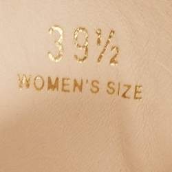 Pre Owned Tod's Brown Leather Penny Loafers Size 39.5