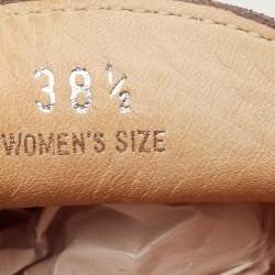 Pre Owned Tod's  x Ferrari Grey Nubuck Leather Slip On Loafers Size 38.5