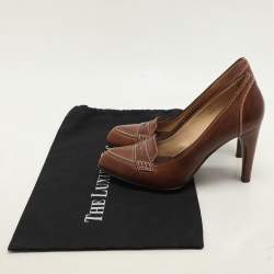 Tod's Brown Leather Pumps Size 37