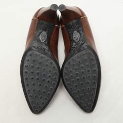 Tod's Brown Leather Pumps Size 37