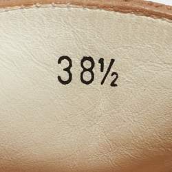 Tod's Beige Leather Shirley Mules Size 38.5