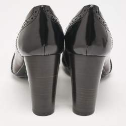 Tod's Two Tone Leather Penny Loafer Pumps Size 38.5