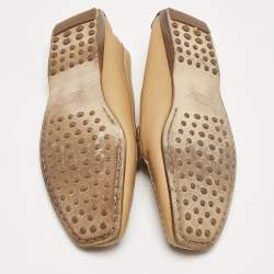 Tod's Brown Leather Penny Driving Loafers Size 38