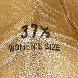 Pre Owned Tod's Brown Suede Crystal Embellished Driver Loafers Size 37.5