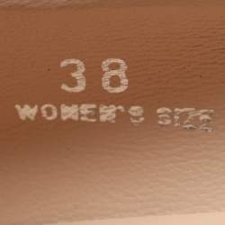 Pre Owned Tod's Black Patent Leather Pointed Toe Pumps Size 38