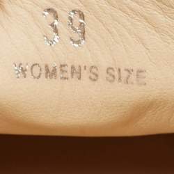 Pre Owned Tod's Blue Croc Embossed Leather Espadrille Loafers Size 39