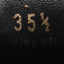 Pre Owned Tod's Black Patent Leather Buckle Loafers Size 35.5