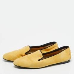 Pre Owned حذاء سموكينغ سليبرز تودز سويدي وردي مقاس 37