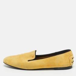 Pre Owned حذاء سموكينغ سليبرز تودز سويدي وردي مقاس 37