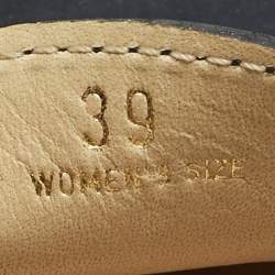 Pre Owned Tod's Navy Blue Suede Loafers Size 39