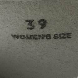 Pre Owned Tod's Grey/White Knit Fabric Kate Slip On Sneakers Size 39