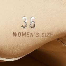 Pre Owned حذاء لوفرز تودز سليب أون جلد بني بمقاس 40