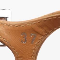 مملوكة مسبقًا صندل تودز تي ستراب جلد بني مقاس 37