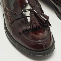 مملوكة مسبقًا Tod's Kiltie Size 39 Leather Tassel Loafers