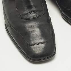 مملوكة مسبقًا حذاء لوفرز تودز بيني جلد لامع برتقالي مقاس 39