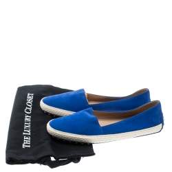 Pre Owned حذاء إسبادريل رياضي تودز سكيت سويدي أزرق فاتح مقاس 38