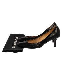 Tod's Black Leather Pumps Size 38.5