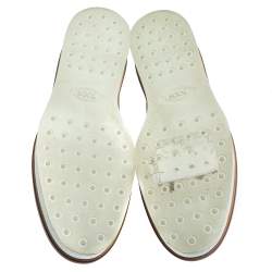 Tod's Pink Leather Lace Up Oxfords Size 37.5