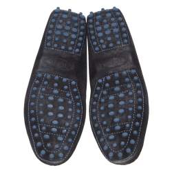 Pre Owned حذاء لوفرز تودز سليب أون سويدي أسود مقاس 38