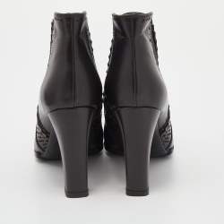 Pre Owned Tod's Dark Brown Leather Chelsea Ankle Length Boots Size 37