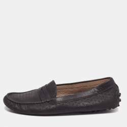 Ferrari store black loafers