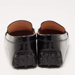 مملوكة مسبقًا Tod's Black Leather Slip On Loafers Size 36