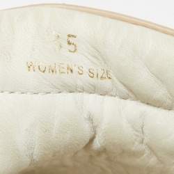 Tod's Pink Leather Low Top Sneakers Size 35
