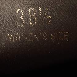 Pre Owned Tod's Red Leather Penny Slip On Loafers Size 38.5