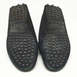 حذاء لوفرز تودز مزين هورسبيت جلد بني مقاس 38.5