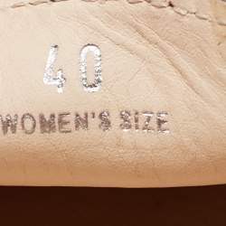 Pre Owned Tod's Grey Suede Gommino Loafers Size 40