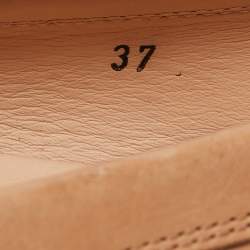 Tod's Brown Leather Ferrari Loafers  Size 37