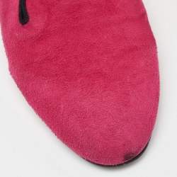 Tod's Pink Suede Smoking Slippers Size 36.5