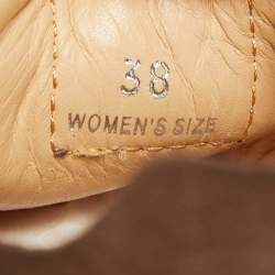 مملوكة مسبقًا Tod's Brown Suede Low Top Sneakers Size 38