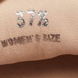 Pre Owned Tod's Purple Suede Gommino Loafers Size 37.5