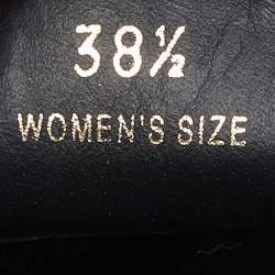 Pre Owned Tod's Brick Shiny Leather Slip On Loafers Size 38.5