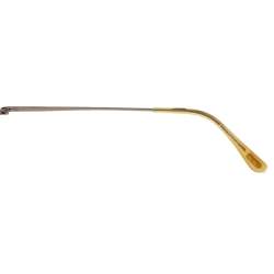 Pre Owned Tom Ford Light Brown/Purple TF473 Aaron Aviator Sunglasses 