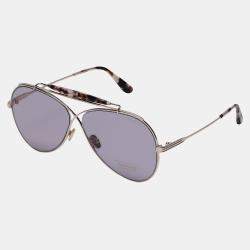 Pre Owned Tom Ford Metal Unisex Sunglasses 60