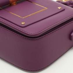Tom Ford Purple Leather Natalia Chain Shoulder Bag