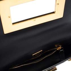 Pre Owned Tom Ford Black Python Natalia Shoulder Bag