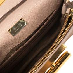 Pre Owned Tom Ford Beige Leather Natalia Wallet On Chain