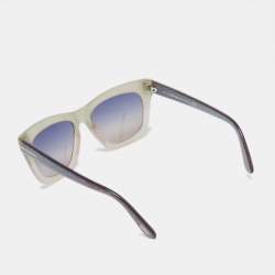 Tom Ford Grey/Grey Gradient TF361 Celina Rectangle Sunglasses
