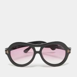 مملوكة مسبقًا Tom Ford Pink Gradient  TF 514 Isla Oversized Sunglasses